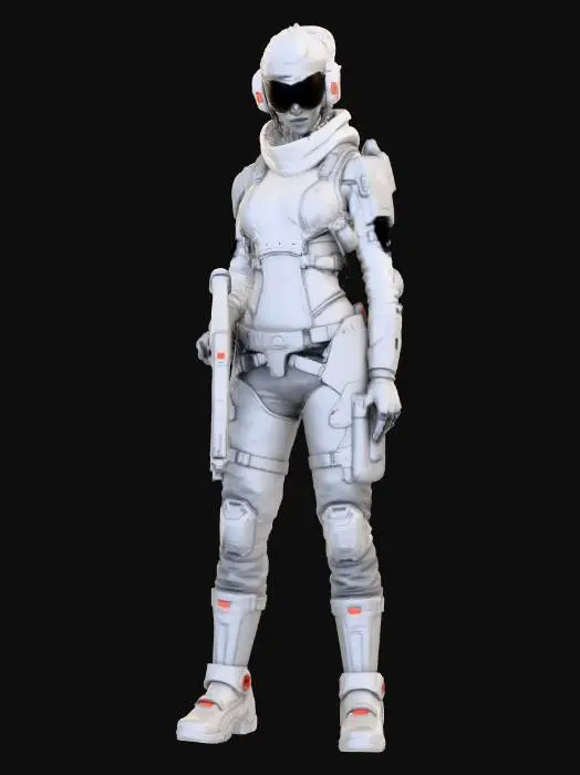 3D model for Cybernetic Vanguard