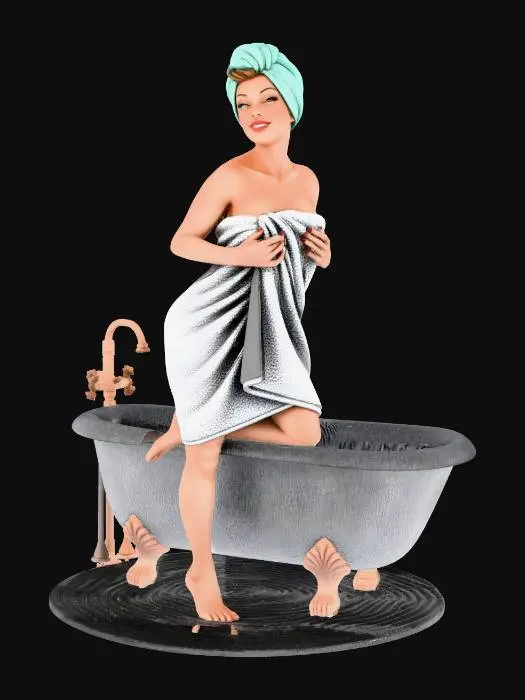 3D model for Bathtub Bliss