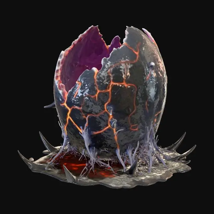 3D model for Ethereal Hatchling