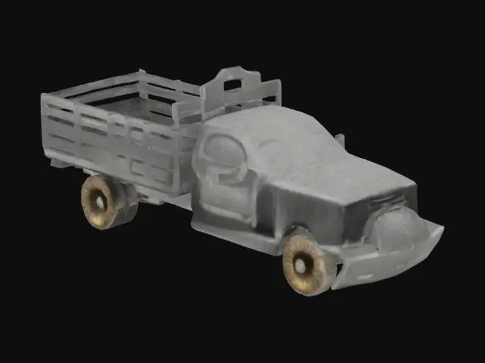 3D model for Armored Truck Display narco mexican, cartel de sinaloa, artesanal, ford f550, brindado, brindaje artesanal, caja de ganado con brindaje, sucio