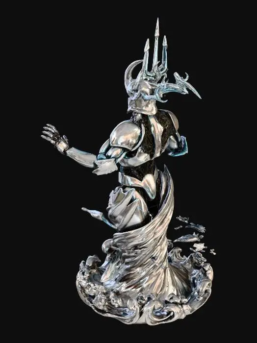 3D model for Aquatic Cyber Warlord