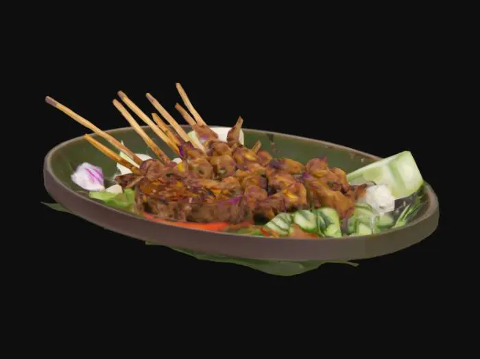 3D model for Satay Delight