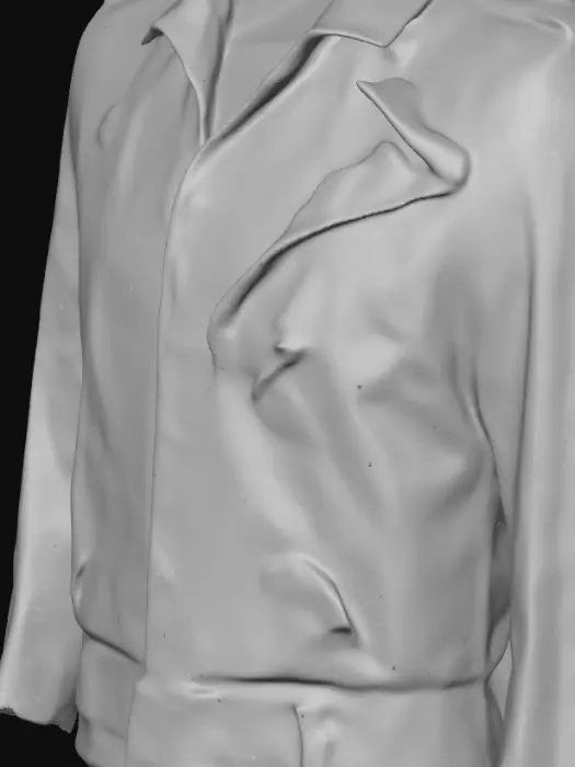 3D model for Black Leather Biker Schott Perfecto Motorcycle Jacket Elegance