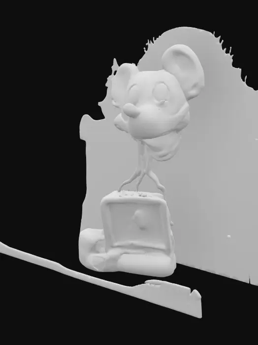 3D model for Epic Mickey Wasteland
