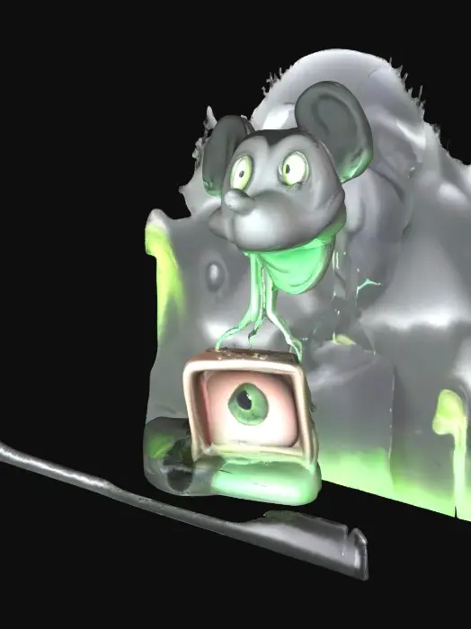 3D model for Epic Mickey Wasteland