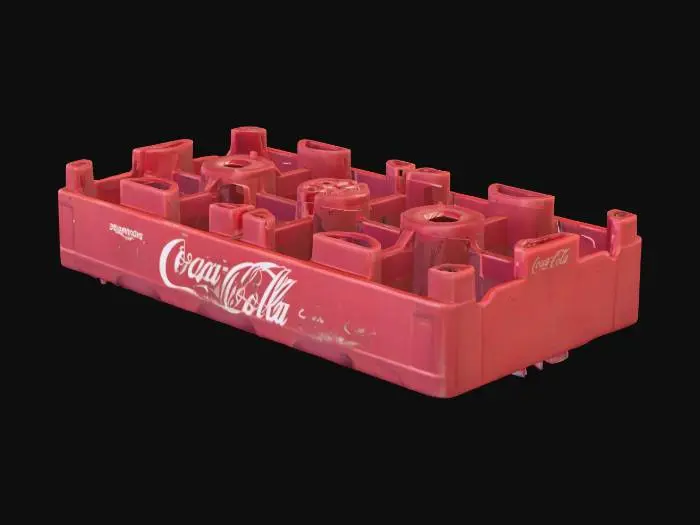 3D model for Coca-Cola Crate