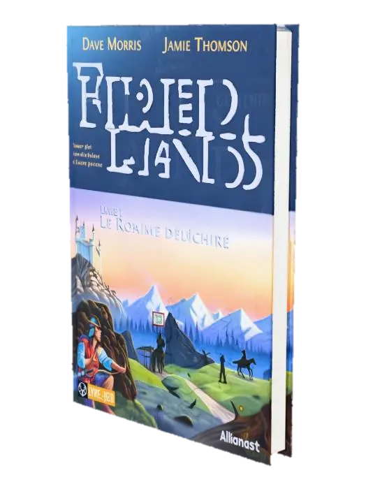 Fabled Lands Book Cover 的 AI 生成 3D 模型