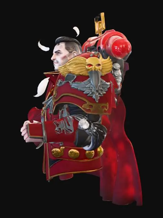 3D model for Warrior's Resolve