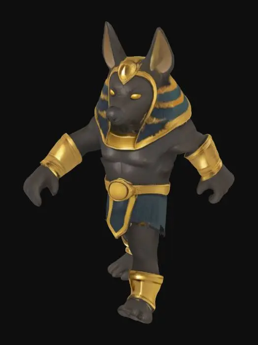 3D model for Anubis Warrior