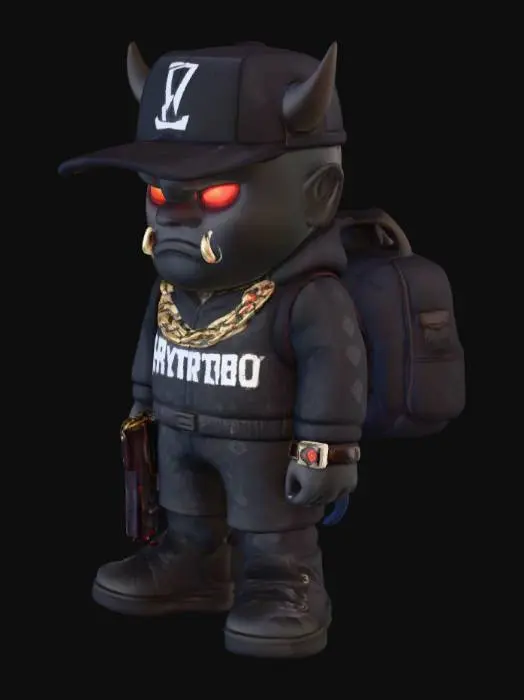 3D model for Cryptic Demon