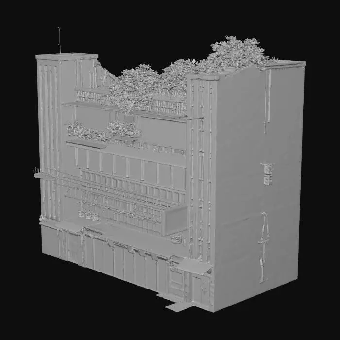 3D model for old_apertment