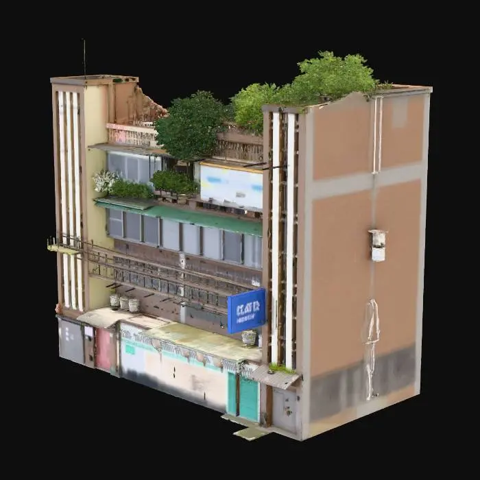 3D model for old_apertment