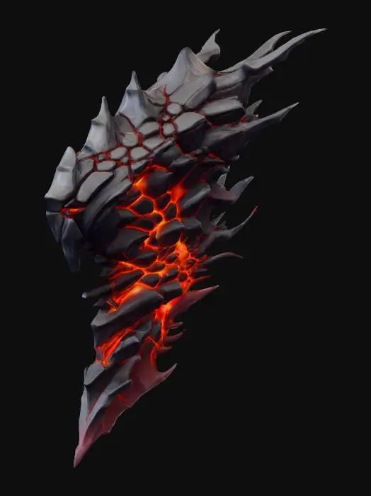 3D model for Ember Shard