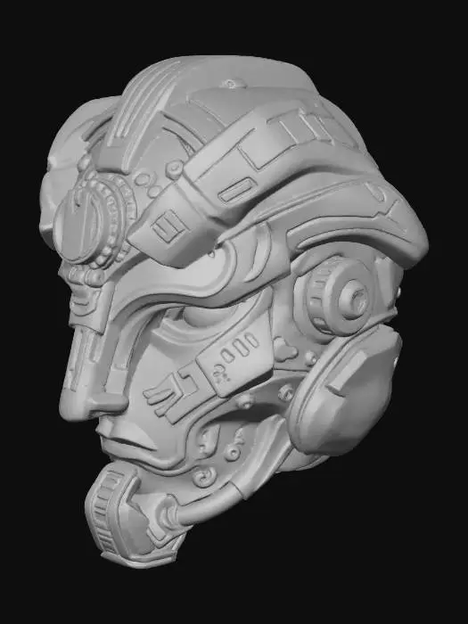 3D model for Ancient Mechanism Mask