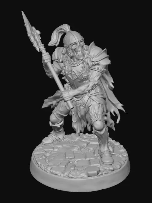 3D model for Undead Knight