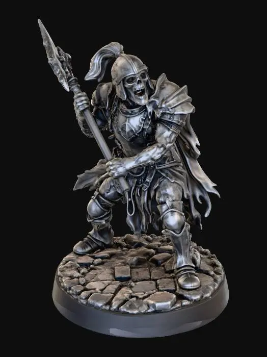 3D model for Undead Knight