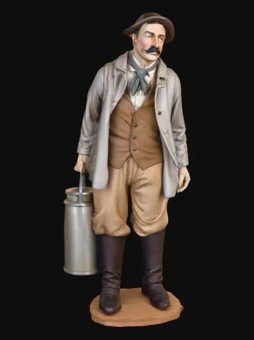 3D model for Milkman Statue