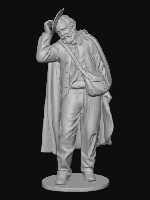 3D model for The Wandering Traveler