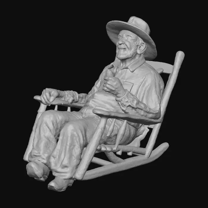 3D model for Contentment in the Cabin