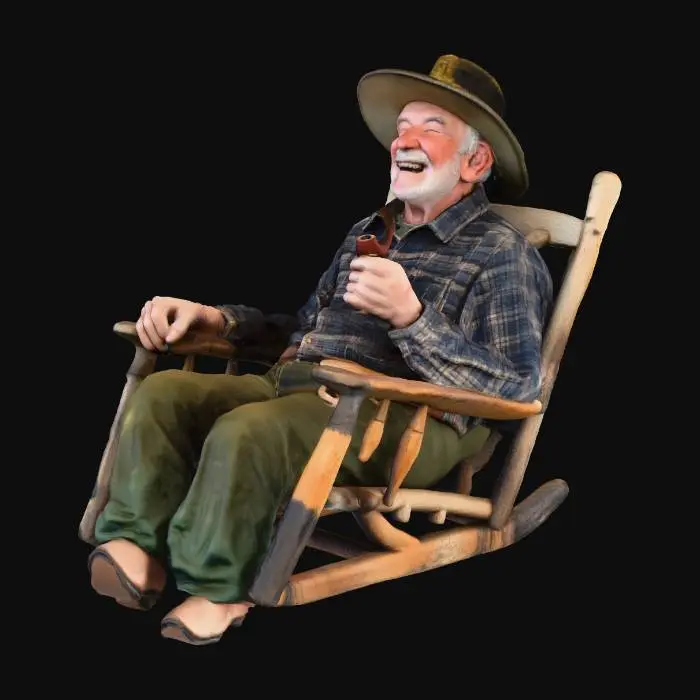 3D model for Contentment in the Cabin