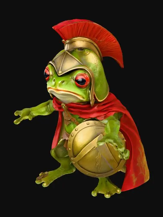 3D model for Amphibian Gladiator