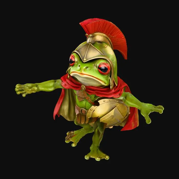 3D model for Amphibian Gladiator