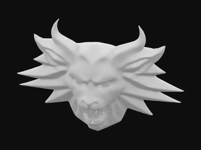 3D model for Medallion Witcher School of the Manticore