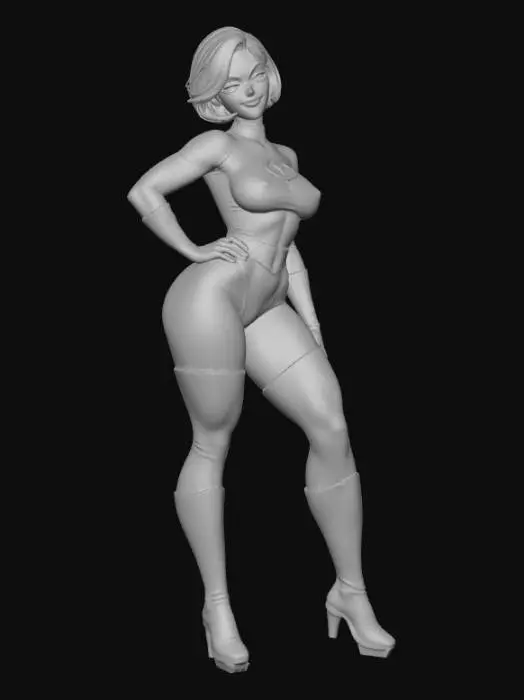 3D model for Crimson Vigilante