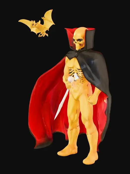 3D model for Golden Skull Hero