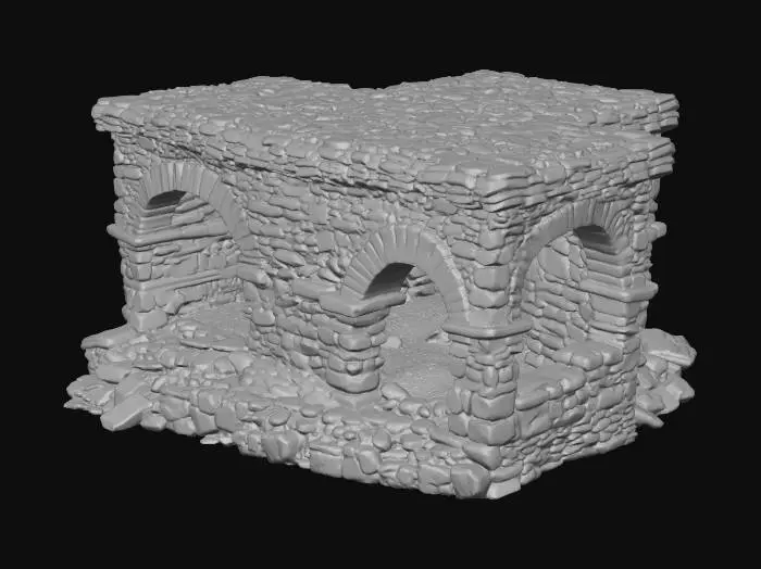 3D model for Stone Arch Ruin