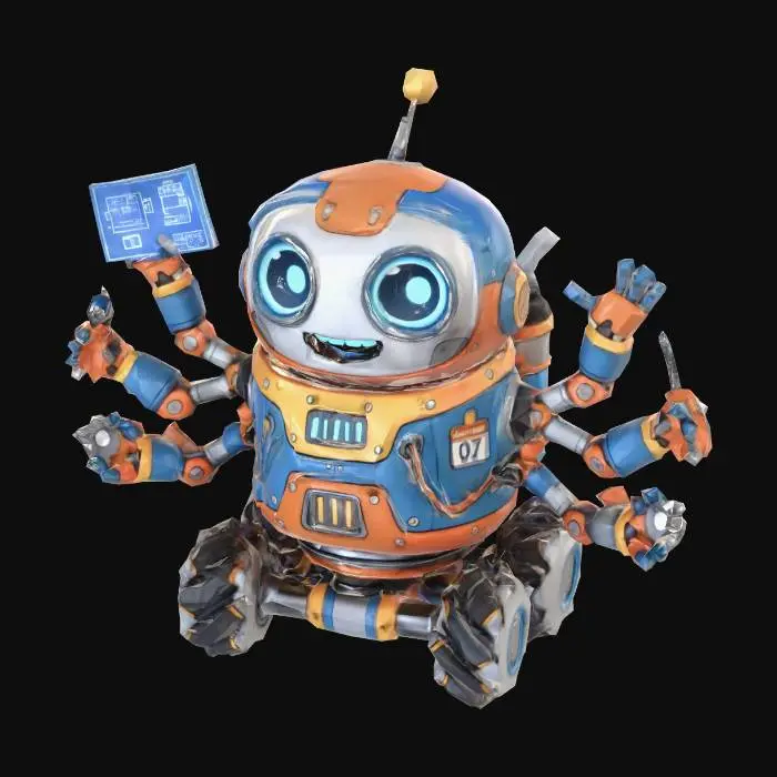 3D model for HexArm Repair Bot