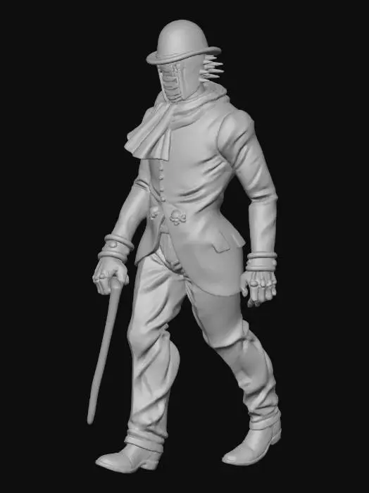 3D model for Mysterious Figure