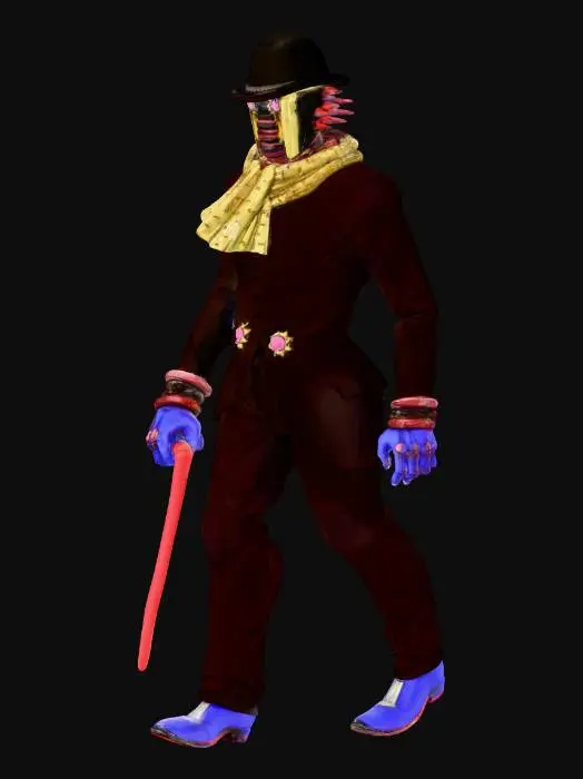 3D model for Mysterious Figure