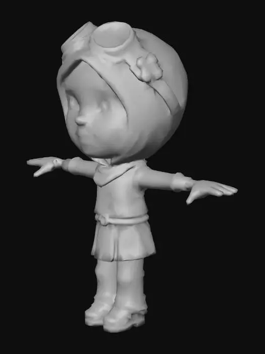 3D model for Yaya Yah