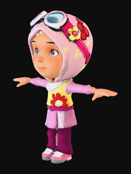 3D model for Yaya Yah