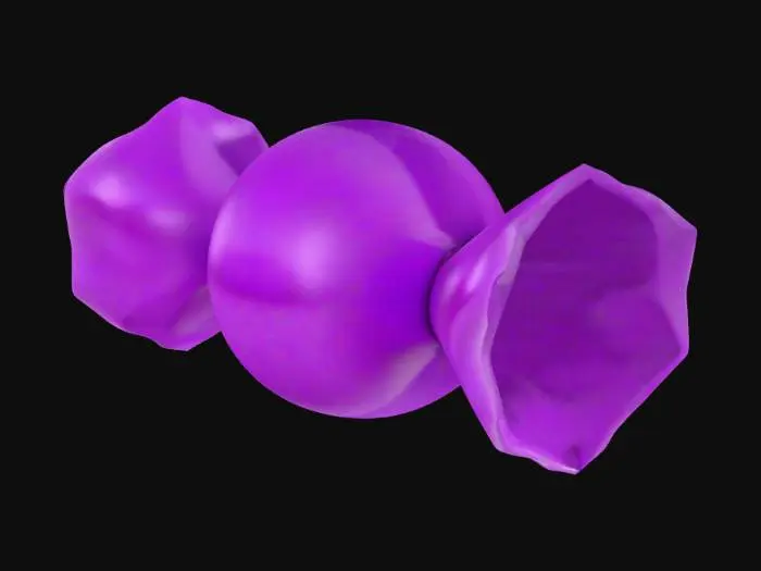 3D model for Purple Candy