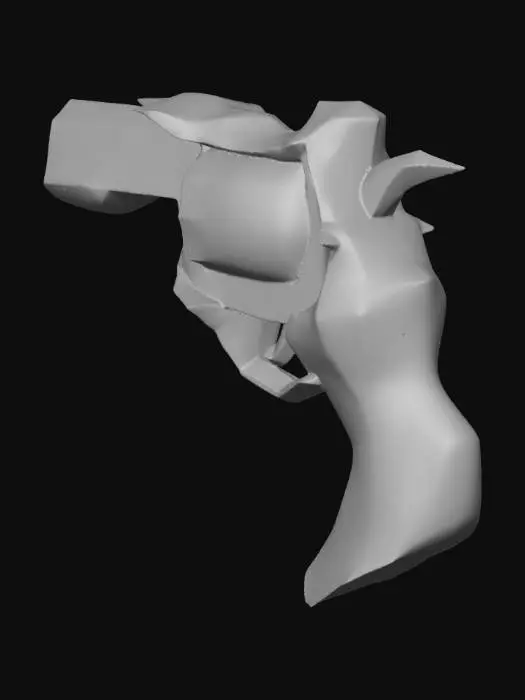 3D model for Elderwood Revolver