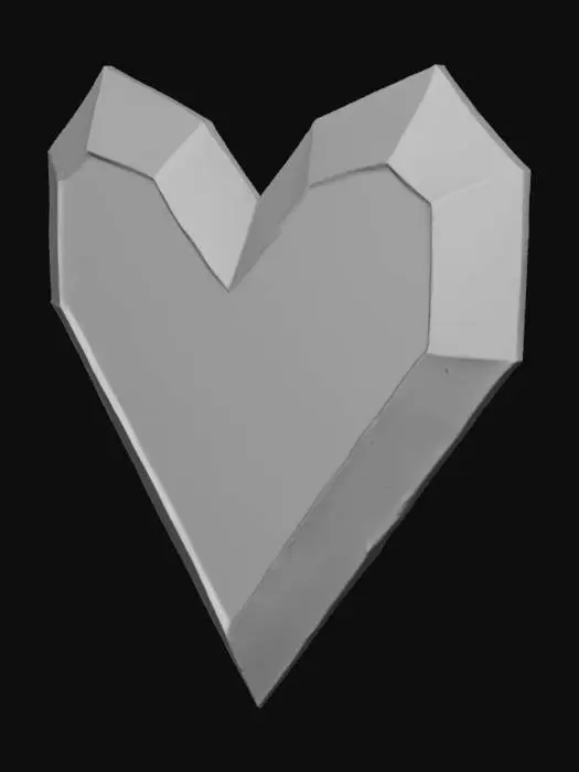 3D model for Heart Coin