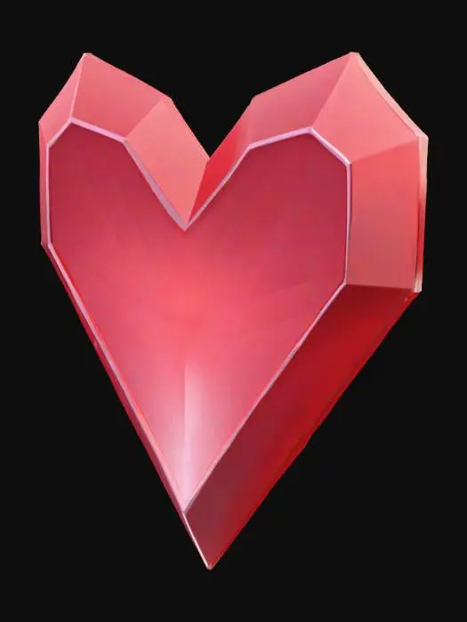 3D model for Heart Coin