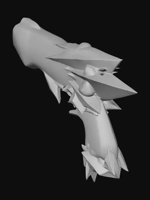 3D model for Ice Shard Blast