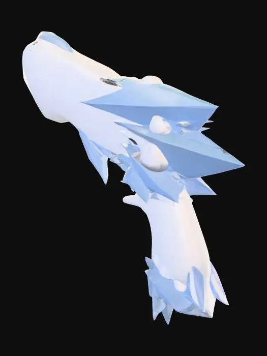 3D model for Ice Shard Blast