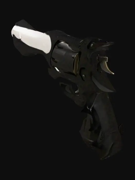 3D model for Shadow Revolver