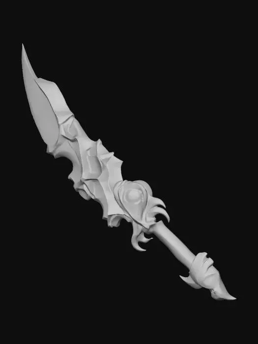 3D model for Xenoknife