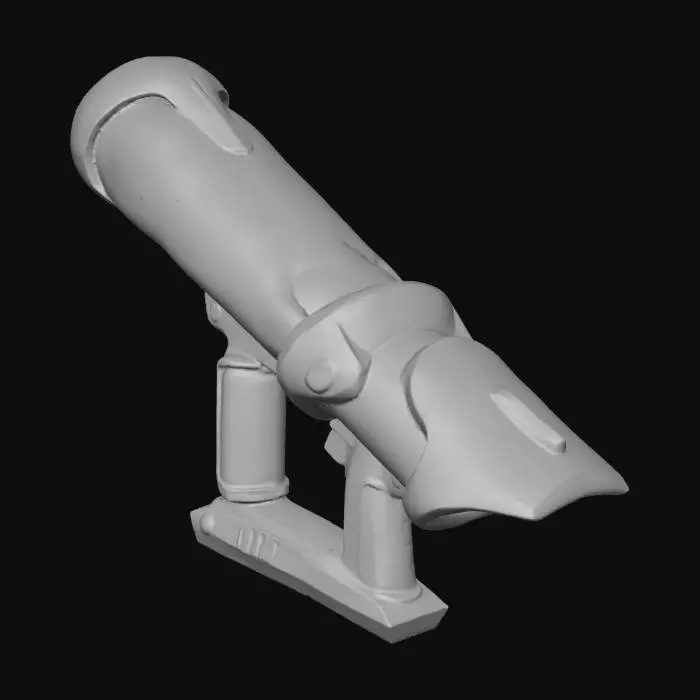 3D model for Snowball Cannon