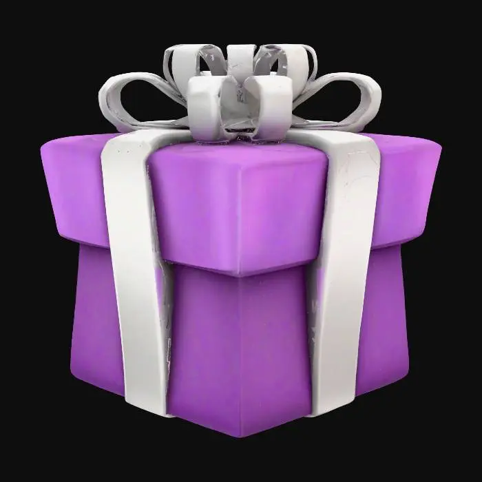 3D model for Purple Gift Box