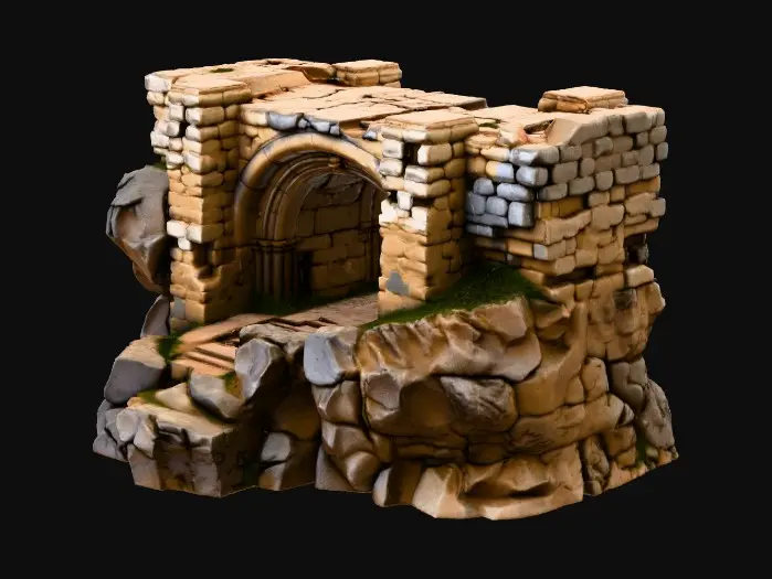 3D model for Ancient Passage