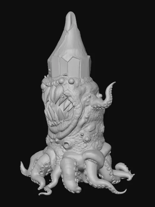 3D model for Pencil Kraken