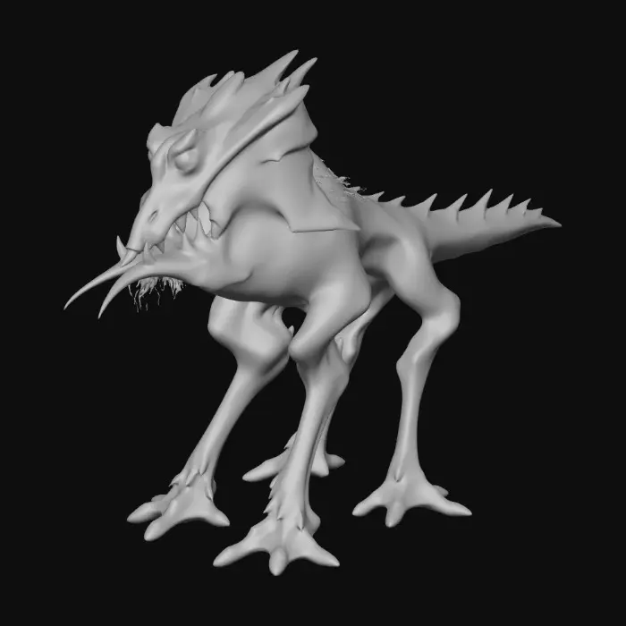 3D model for Mirejaw Behemoth