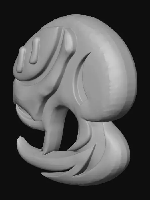 3D model for MESHY LOGO