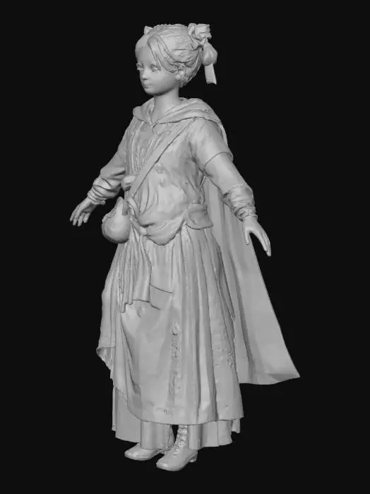 3D model for Young Adventurer